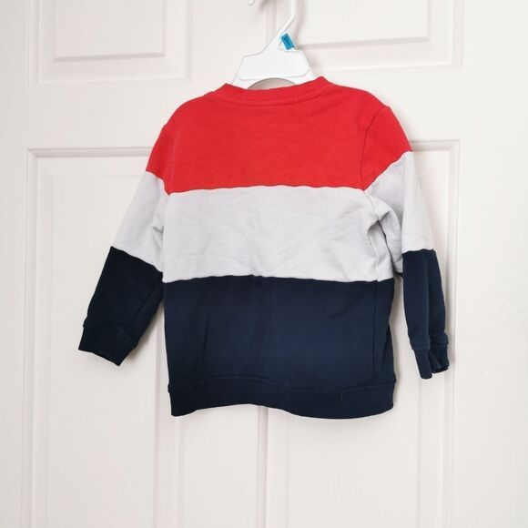 H&M color block sweatshirt size 12-18 m - Picture 4 of 4